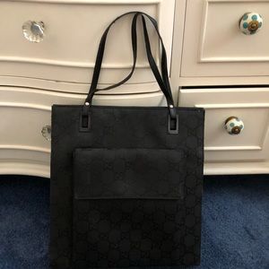 Black Classic Gucci Sholder Bag